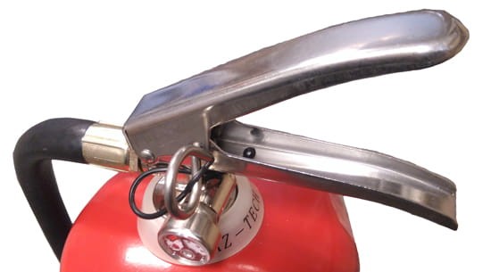 Gaśnica proszkowa 6kg ABC do ciężarówek GAZ-TECH ADR metalowa plomba - zdjęcie 6