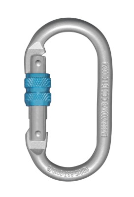 Zestaw asekuracyjny: lina półstatyczna 10,5 mm + karabinek stalowy 25 kN Irudek - zdjęcie 2