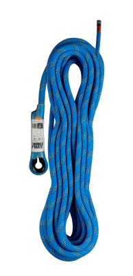 Zestaw asekuracyjny: lina półstatyczna 10,5 mm + karabinek stalowy 25 kN Irudek