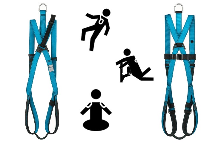 Szelki bezpieczeństwa IRUDEK Light Plus 14: Uprząż do ewakuacji pionowej - zdjęcie 3
