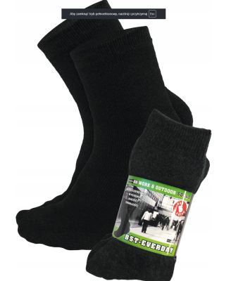 EVERYDAY ALL – Bawełniane Skarpety do Połowy Łydki 40-46