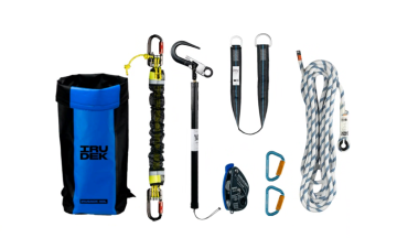 RK2 RESCUE KIT 50m system ratunkowy z drążkiem RESCUE PERT dostęp linowy i ewakuacja