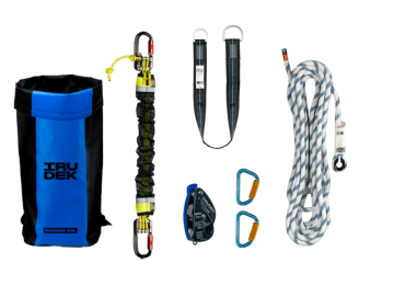 RK1 RESCUE KIT 30m system ratunkowy z ERO i HAULERBINER prace wysokościowe