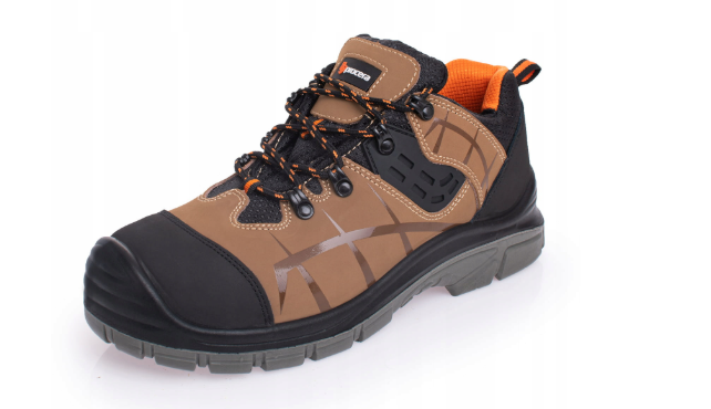 Półbuty robocze MARRONE S3 SRC – nubukowe, stalowy podnosek, antyprzebiciowe - zdjęcie 3