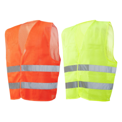 Kamizelka Ostrzegawcza Siatkowa BOLT Pomarańczowa Odblaskowa EN20471