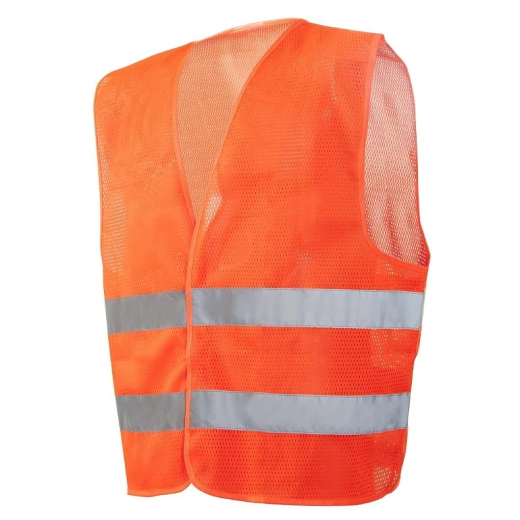 Kamizelka Ostrzegawcza Siatkowa BOLT Pomarańczowa Odblaskowa EN20471 - zdjęcie 2