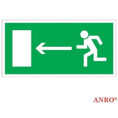 Znak Ewakuacyjny Kierunek Wyjścia Schody w Prawo Z-3E