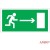 Znak Ewakuacyjny Kierunek Wyjścia Schody w Prawo Z-3E - zdjęcie 3