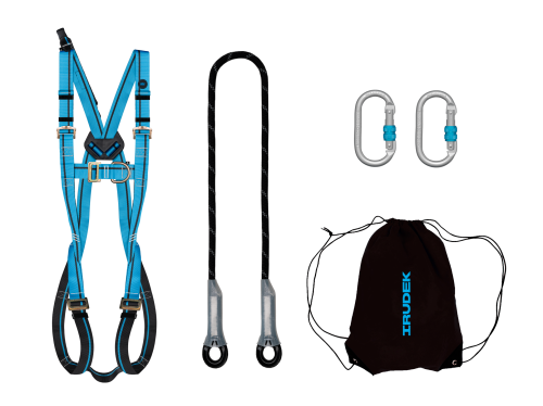 KIT ERNIO system powstrzymujący z linką 1,5 m i karabinkami 981