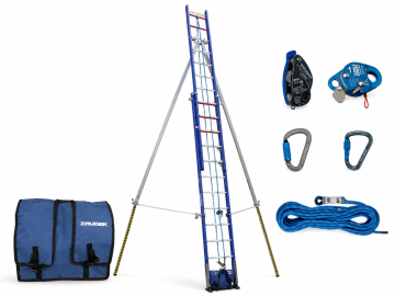 KIT IRULADDER POLE kompletny system asekuracyjno-ratunkowy EN 795 B