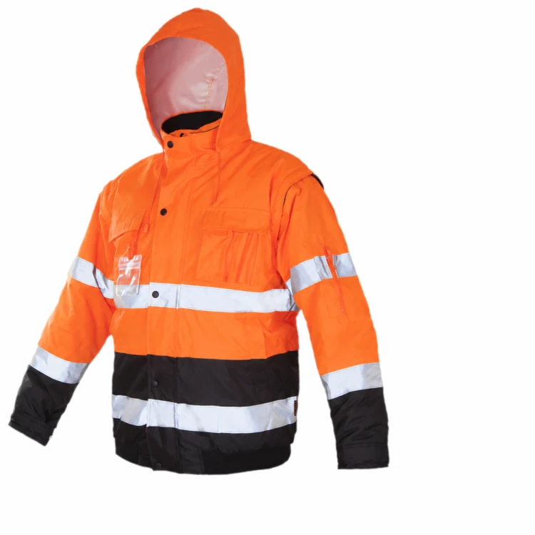 FLASH Short-B Orange kurtka bomber odblaskowa EN ISO 20471 EN 343