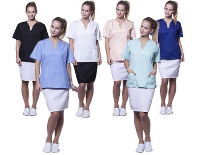 Bluza medyczna damska Ula - Wysokiej Jakości Odzież Medyczna