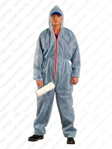 Kombinezon malarski z polipropylenu biały r.L-4633
