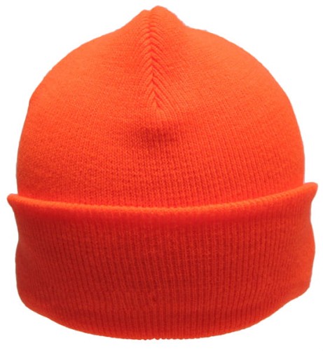 Czapka ocieplana wywijana FLUO-1308