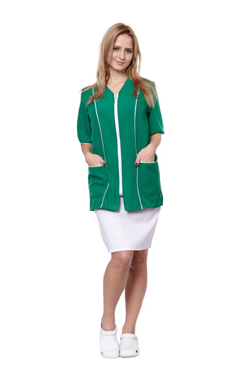 Fartuch damski DIANA z rękawem - zdjęcie 7