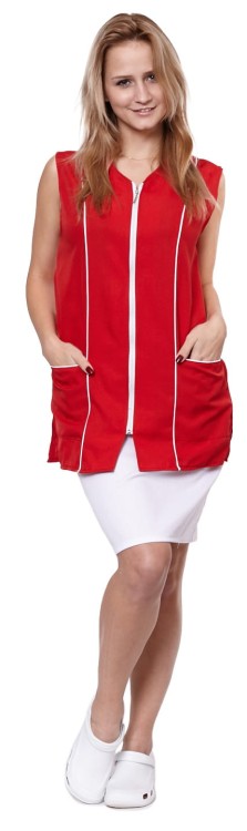 Fartuch damski Doris beżowy L-12186