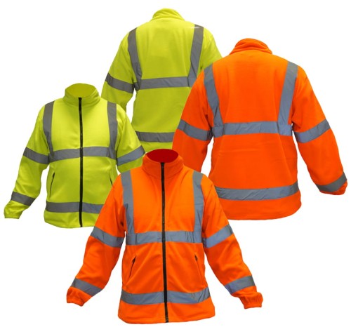 Bluza z polaru ostrzegawcza KEPLER All pom. r.L-4508