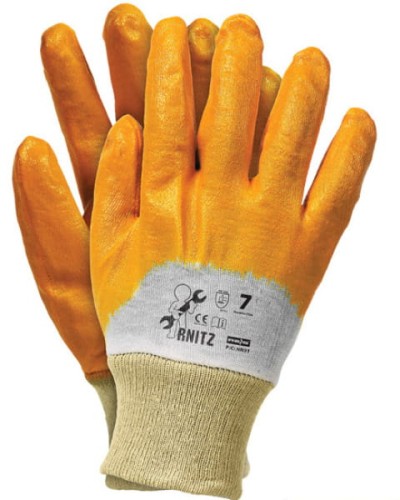Rękawice robocze RNITZ nitrylowe -942