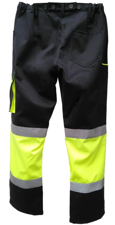 Spodnie robocze do pasa odblaskowe HI-VIZ - zdjęcie 5