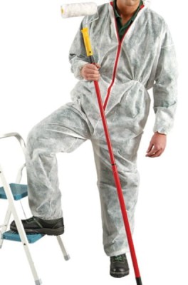 Kombinezon malarski z polipropylenu granatowy - zdjęcie 2