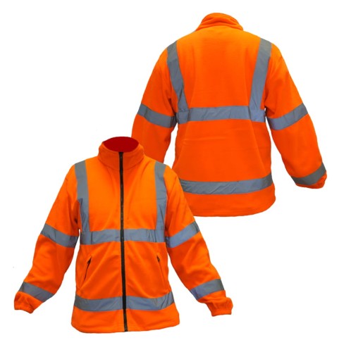 Bluza z polaru ostrzegawcza KEPLER All pom. r.L-4506