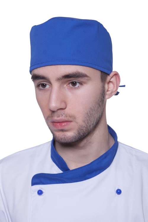 Czepek gastronomiczny wiązany-1433